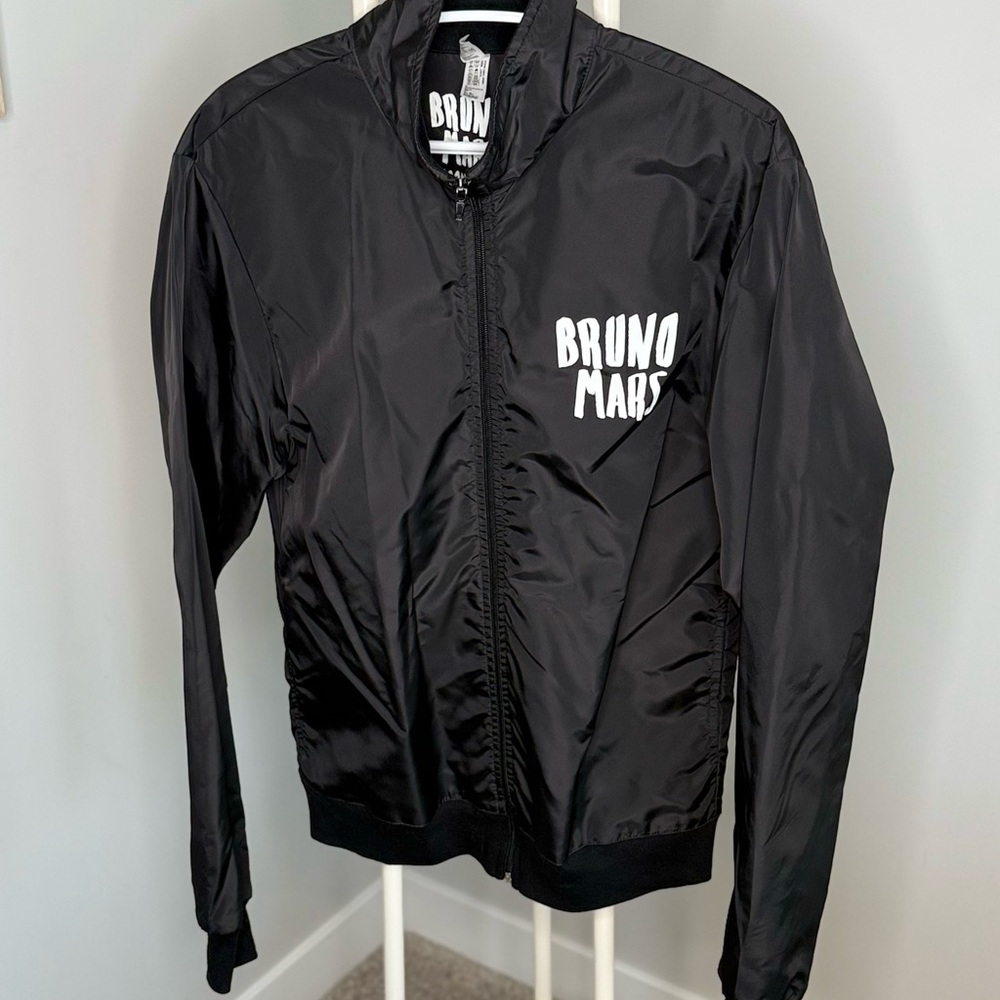 American Apparel Black Bomber Jacket